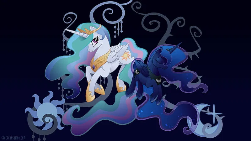Avatar of Two poems from two princesses. | Princess Celestia and Princess Luna | My Little Pony: Friendship is Magic | MLP: FiM | AU