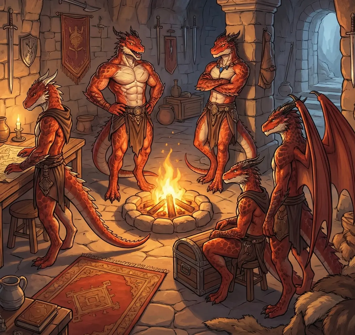 Avatar of your servants, the kobolds (Canonical height)