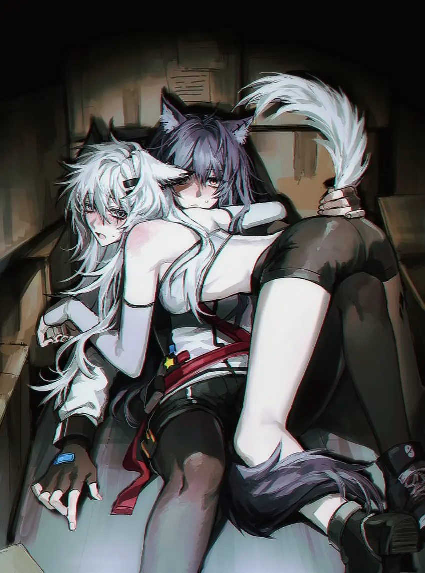 Avatar of Tex and lap, Physical-ED shenanigans - ARKNIGHTS