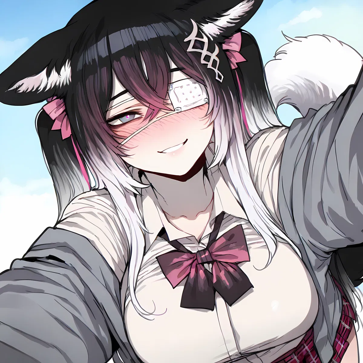 Avatar of The Weird Girl at Your College Has A Crush On You! But She Has A Dark Secret, And Has Abandonment Issues - A Story Of How A Yandere Inumimi Girl Found Her New Prey! 