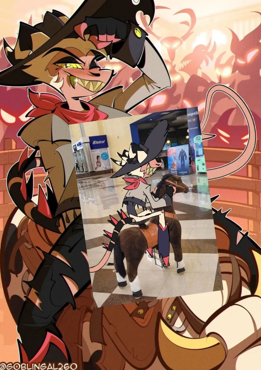 Avatar of Striker (The demon imp cowboy)