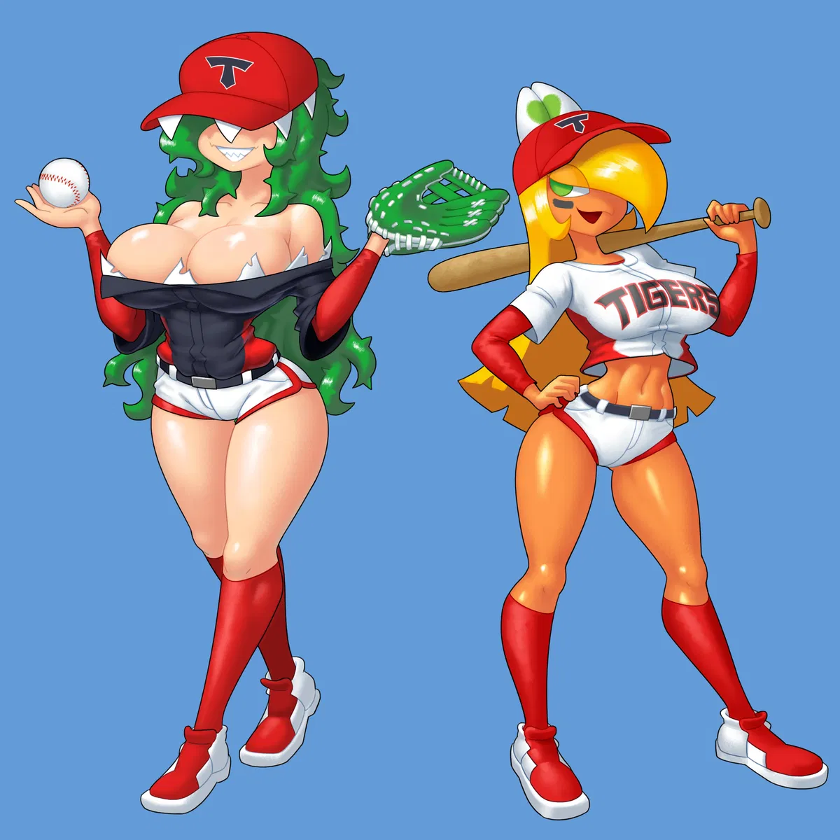 Avatar of Kami and Sera baseball buddies