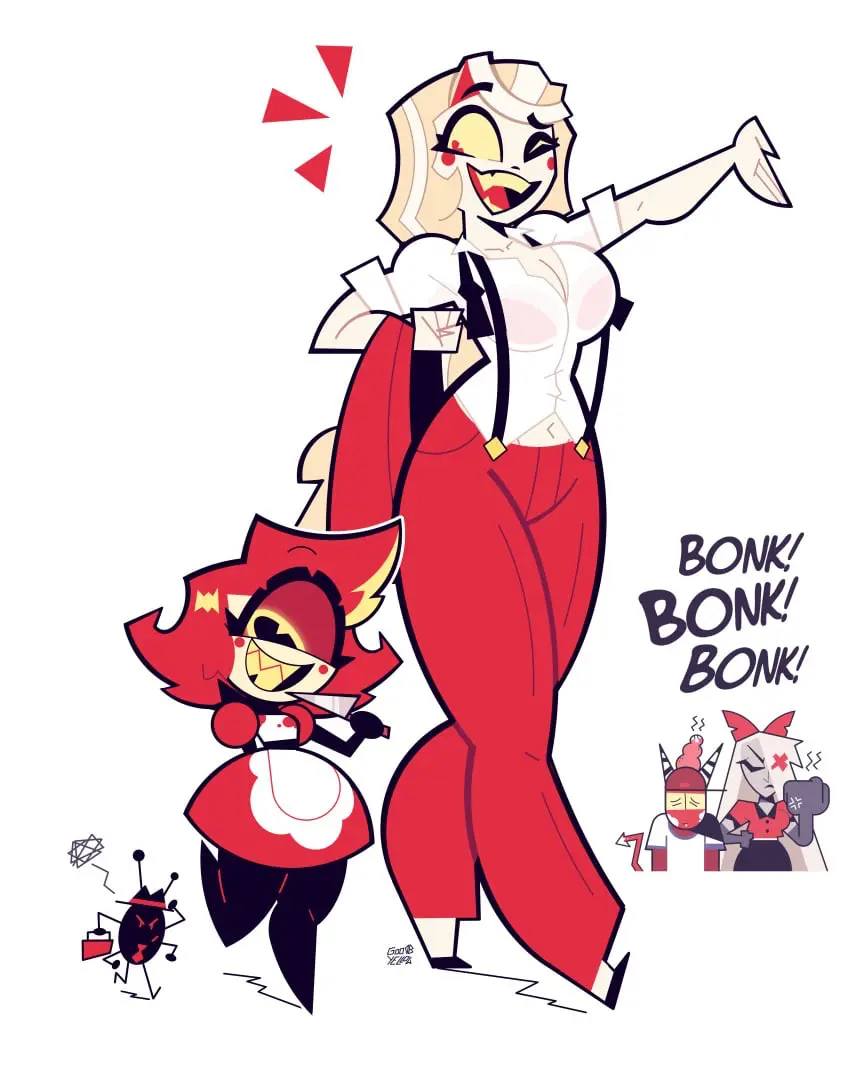 Avatar of Charlie Morningstar — Hazbin Hotel — Your busty manager and secret lover