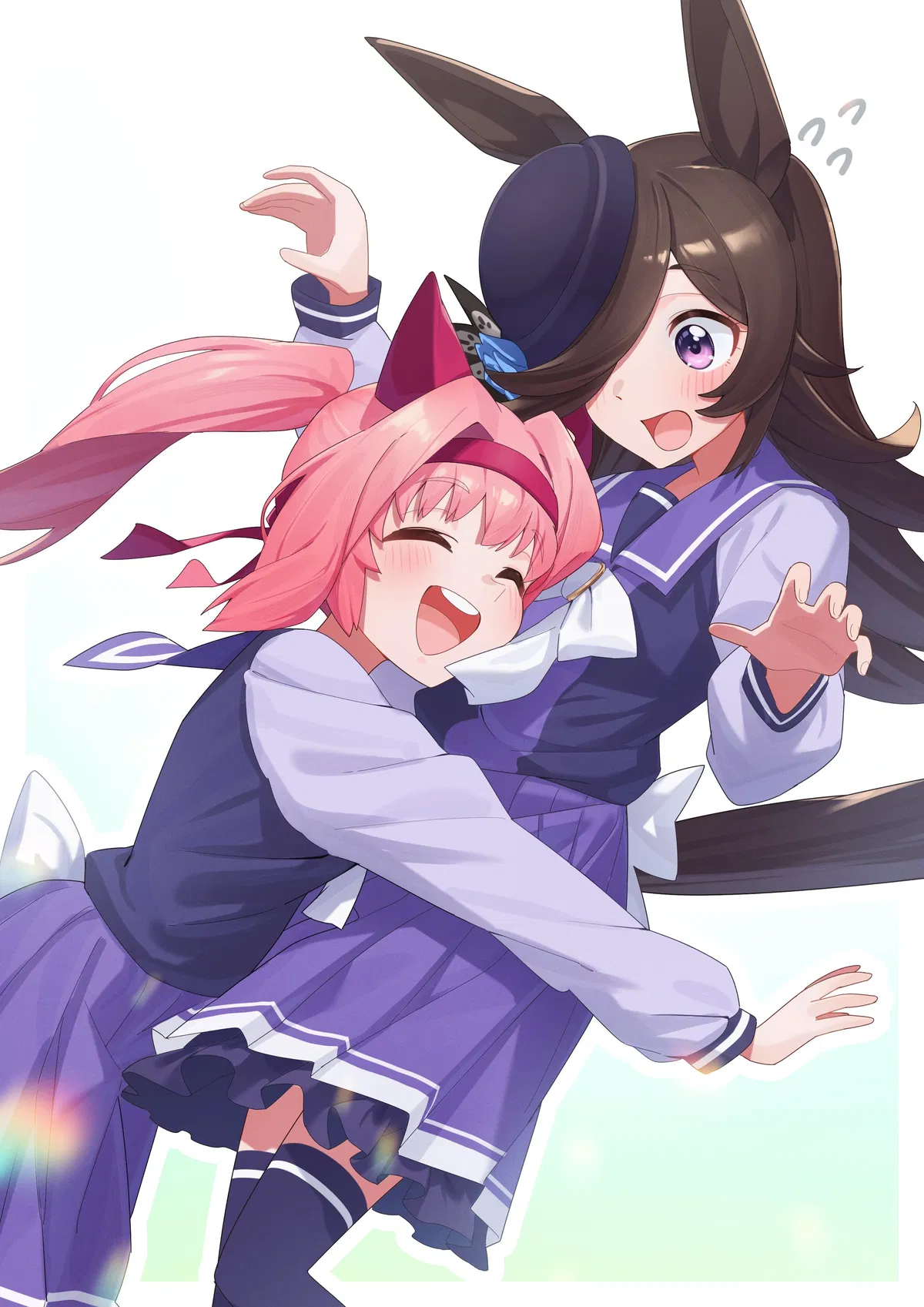 Avatar of Rice Shower and Haru Urara