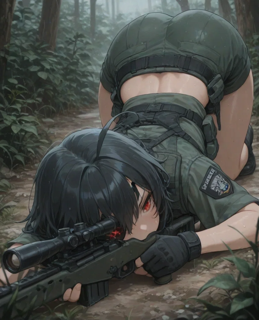 Avatar of "Sniper Can't Move" • Kyōko (futa version)