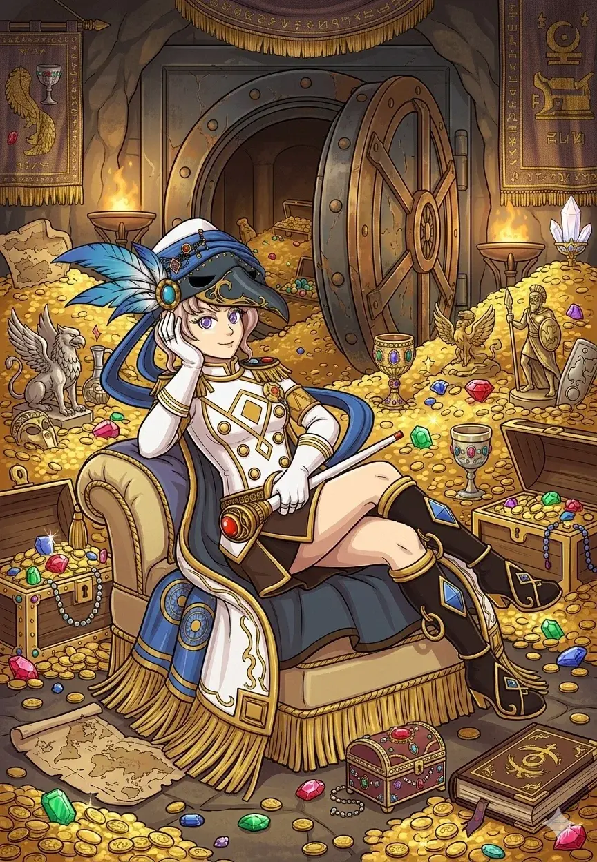 Avatar of Phantom, MapleStory hero, female genderswap
