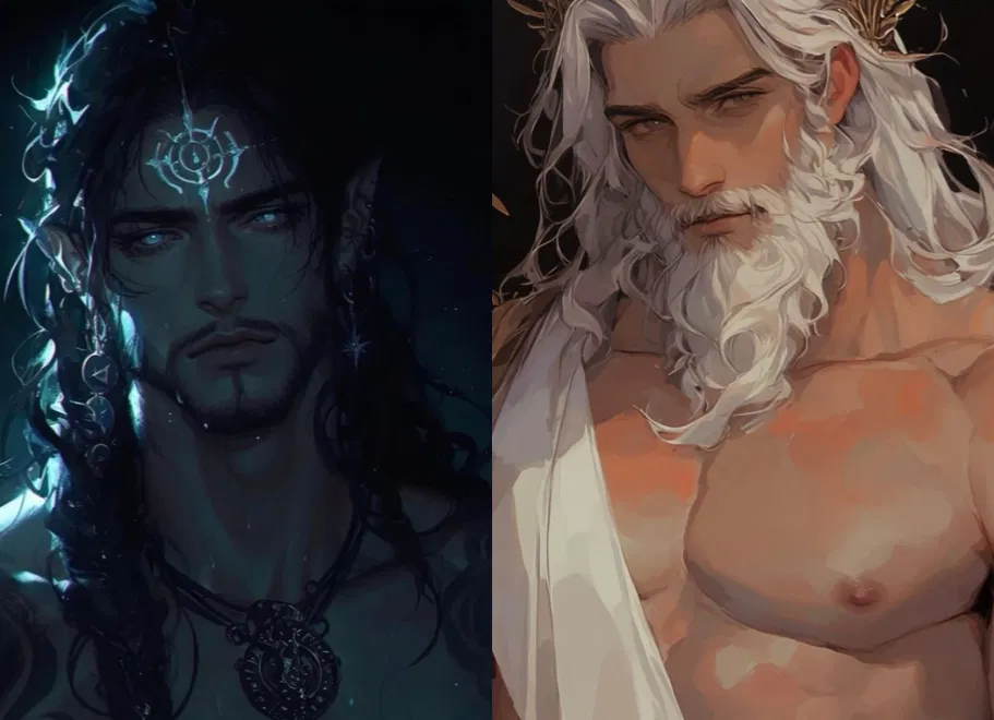 Avatar of Zeus and Poseidon (Brothers of Sky and Sea)