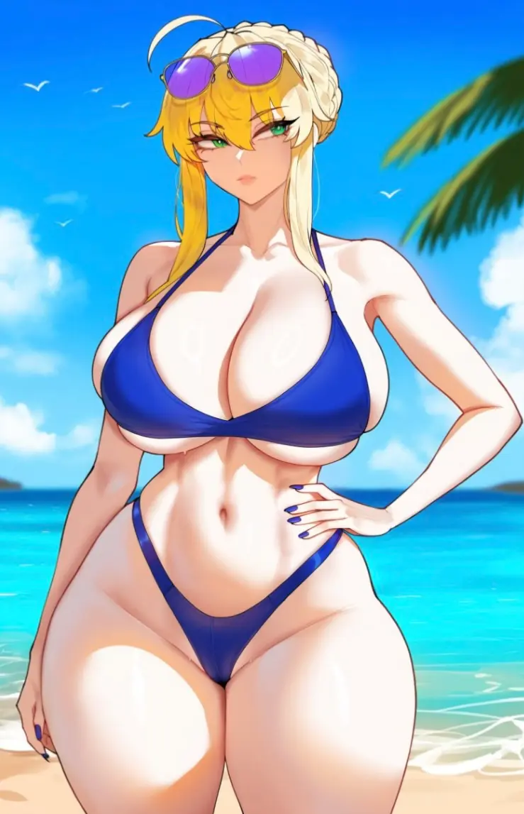 Avatar of Artoria Pendragon | At the beach with your guard?