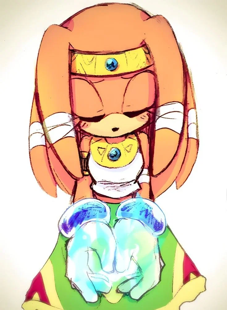 Avatar of Tikal. [Stuck to follow someone.]