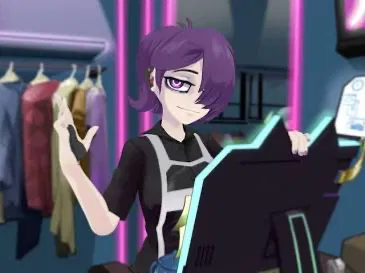Avatar of Lady Annalie, the “no questions asked” clothing store owner.