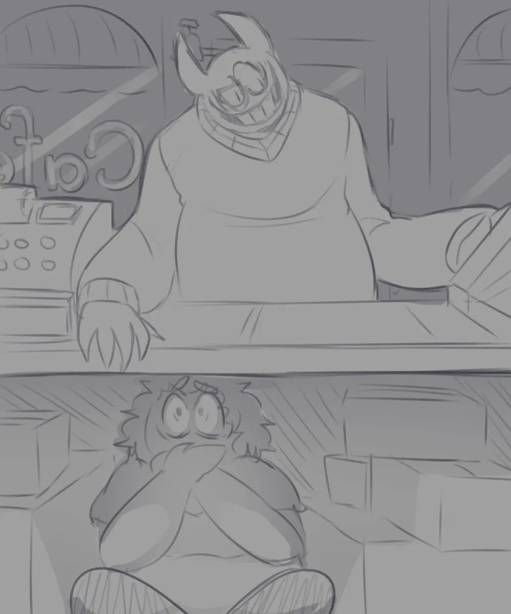 Avatar of Bob Velseb breaks into a cafe