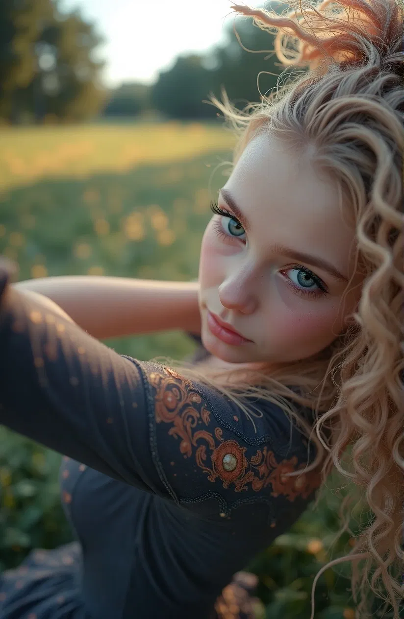 Avatar of Ester-StepDaughter helps on the farm