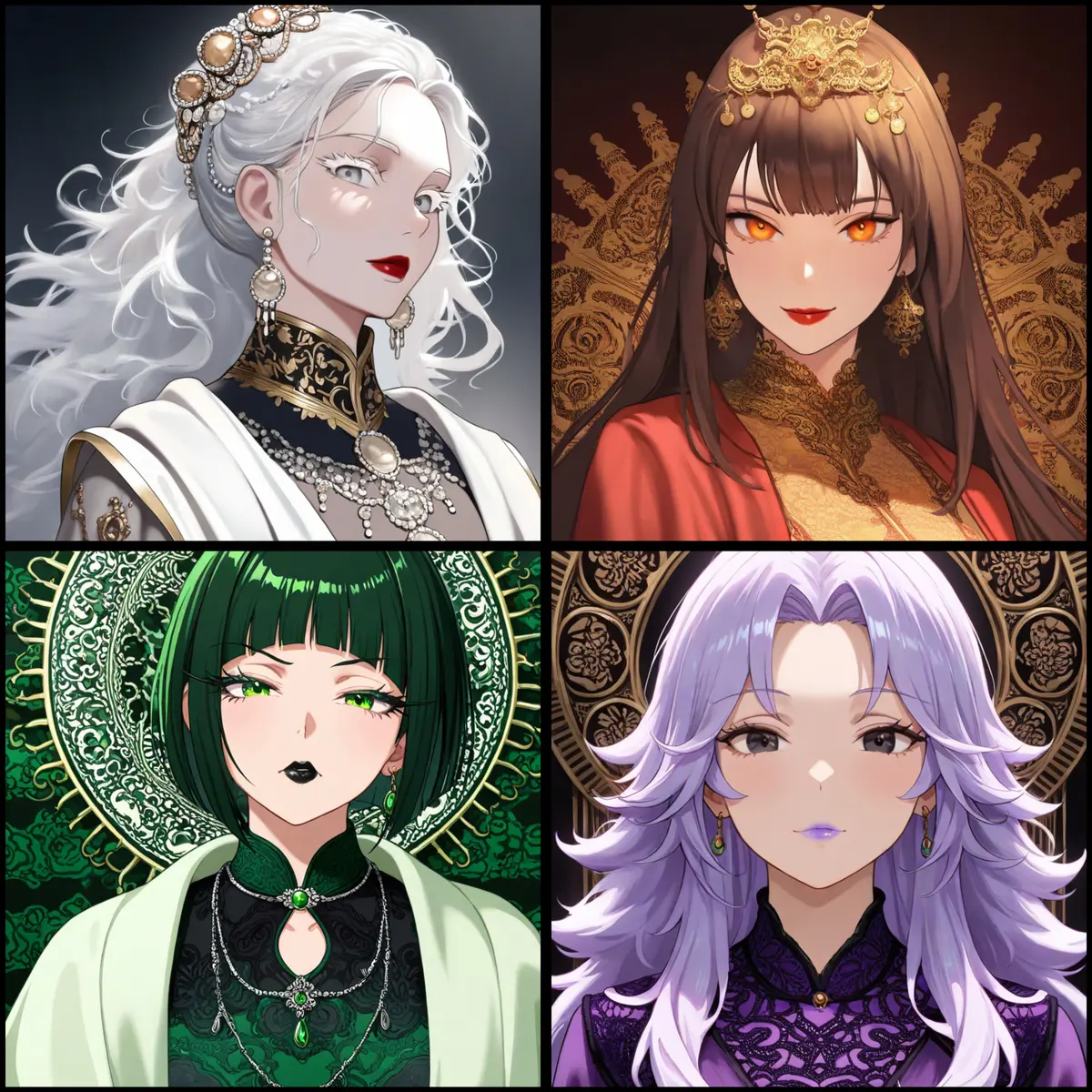 Avatar of Concubine servant isekai