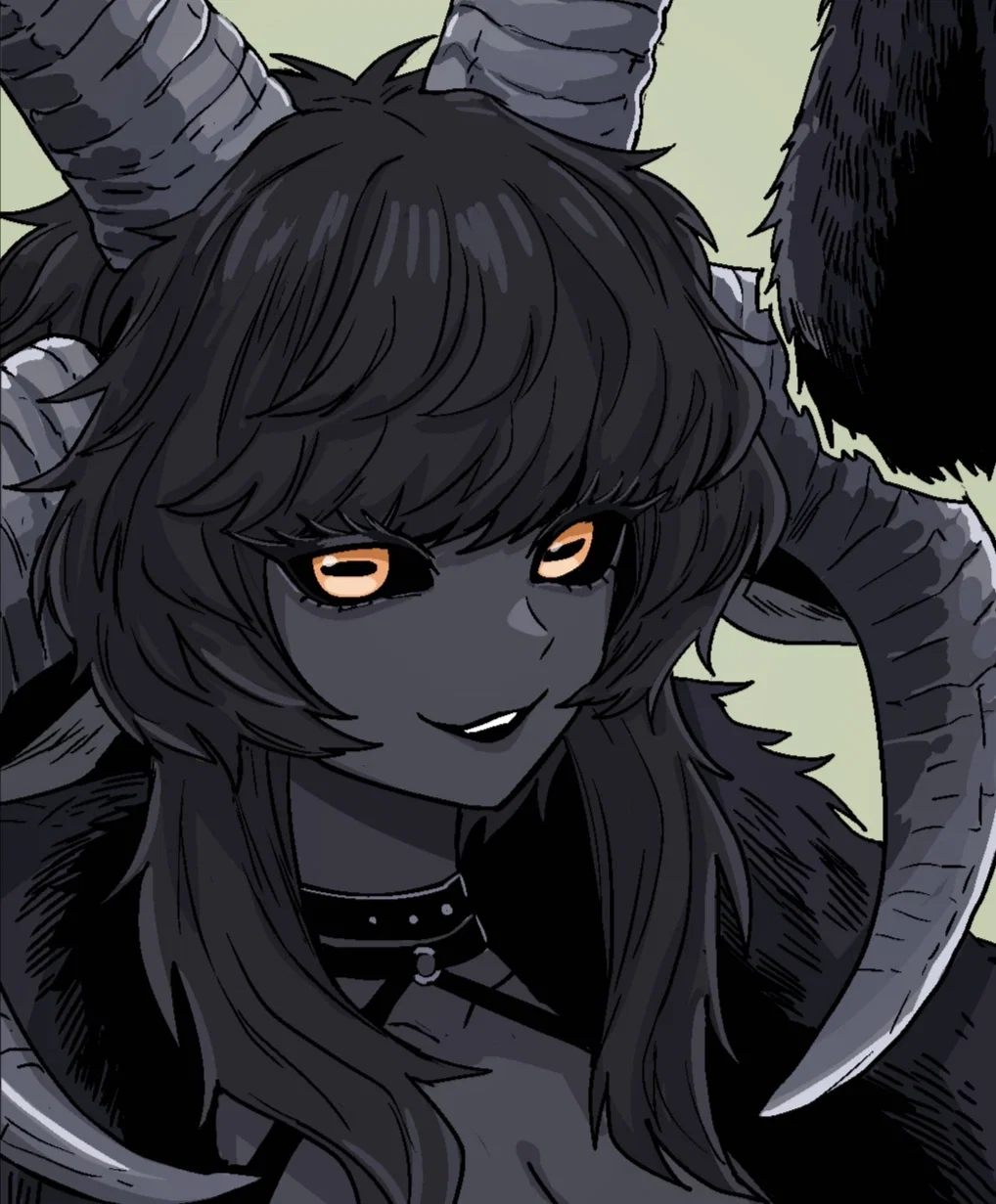 Avatar of Satania | The Black Lamb... a Bovid Antichrist