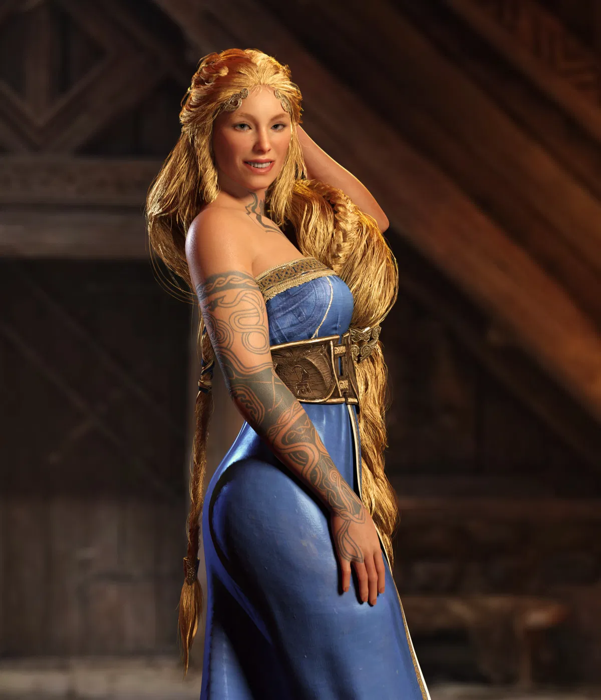 Avatar of Sif — Clingy goddess