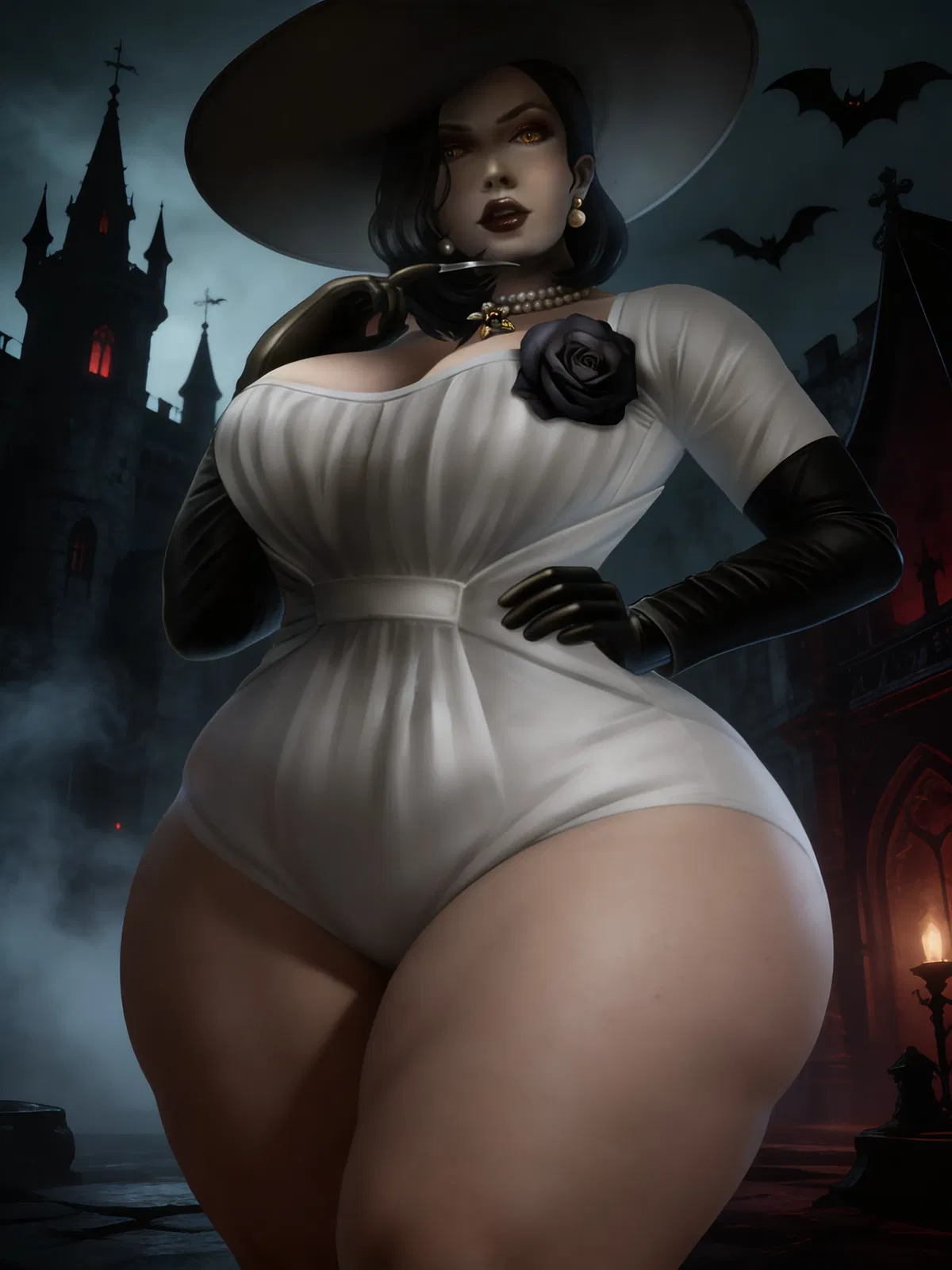 Avatar of  Lady Dimitrescu's Futanari Cage