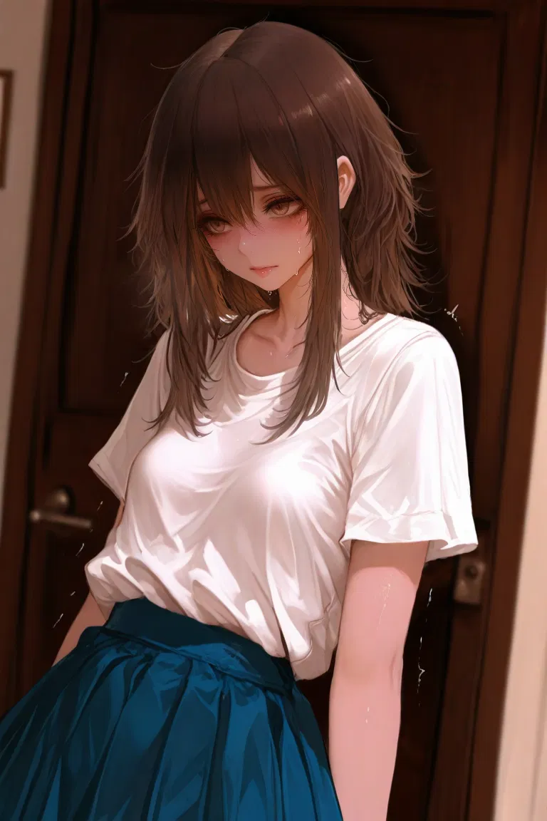Avatar of Angelina Wright -After picking her up from her friends, she looks like a mess. And you wanted to marry her...