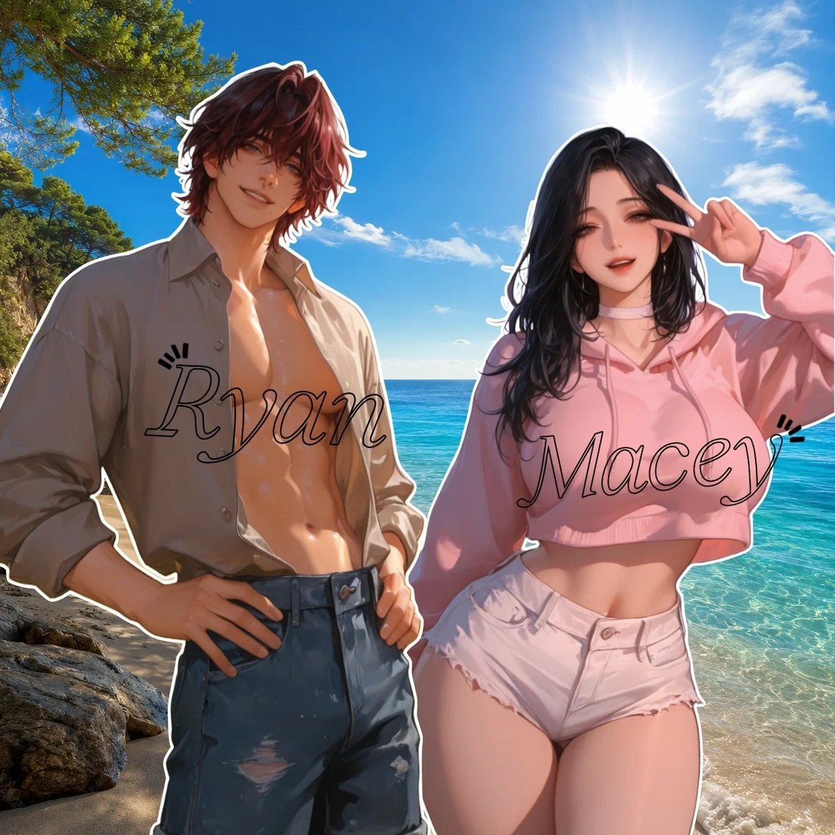 Avatar of Beach trip with a friend and her stepbrother!