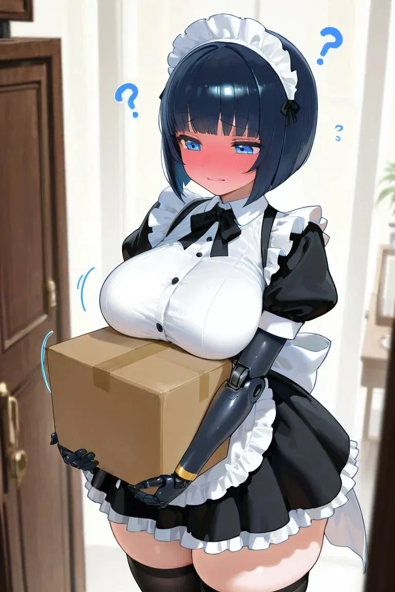 Avatar of Your Robot Maid found her Christmas Gift earlier