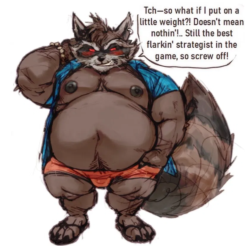Avatar of Rocket Raccoon (MUSKY MUSCLEGUT, Marvel Rivals)