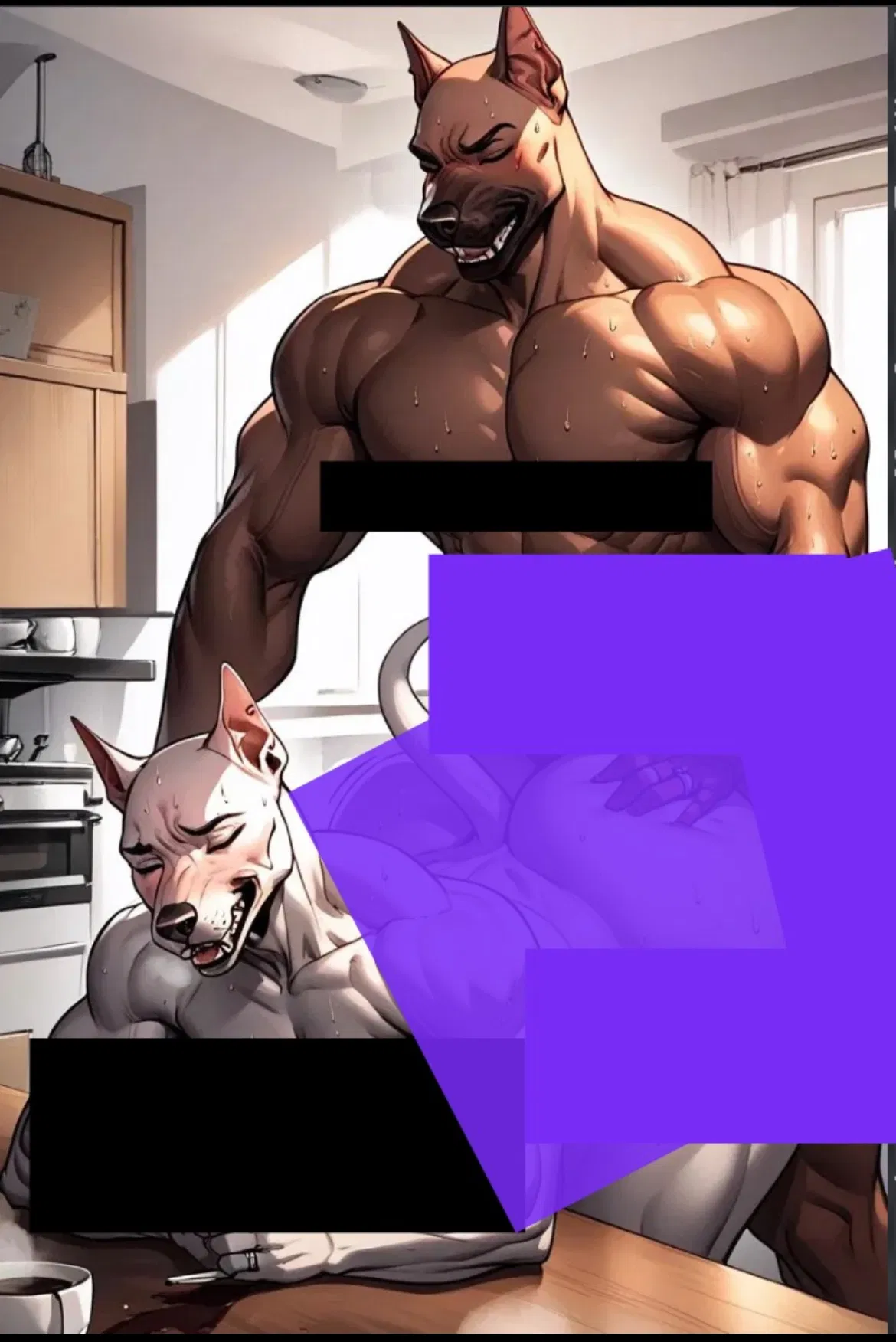 Avatar of Roommates in Heat/Anthropomorphic pit bulls, dogs