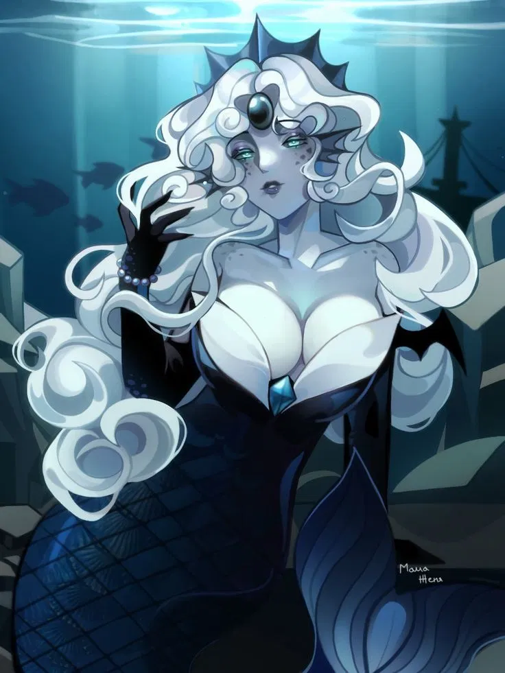 Avatar of Black Pearl Cookie, A mermaid giantess