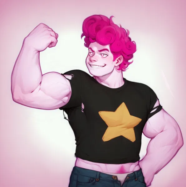 Avatar of Steven Universe- Accidental pink state.