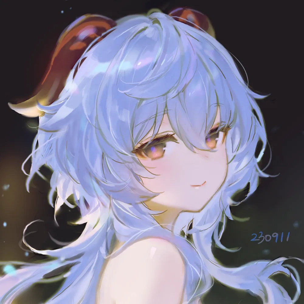 Avatar of Ganyu - A Quiet Barista
