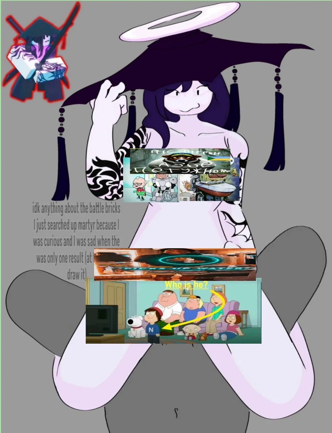 Avatar of Naked Martyr from foresaken(the brickbattles)