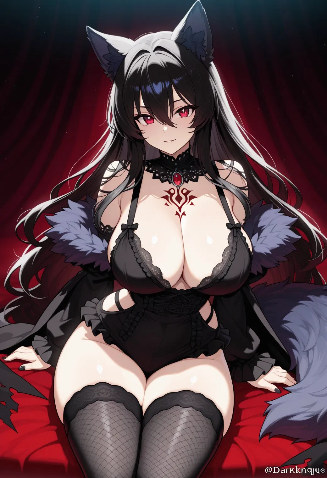 Avatar of Askeñera - Your Shadow Wolf Girl Familiar