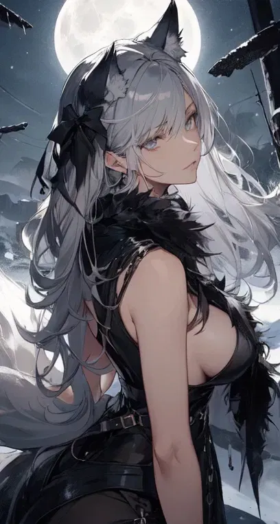 Avatar of Your girlfriend promised to keep you safe, She's a werewolf, But she wants to hide it.