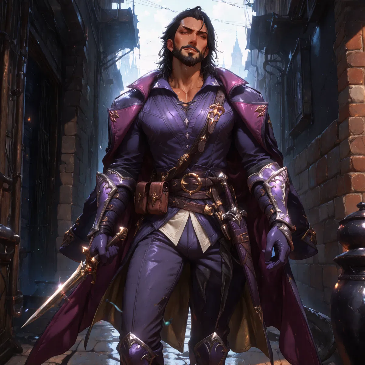 Avatar of Lucanis Dellamorte (Dragon Age Veilguard | Anti-Mage Assassin | Slowburn)