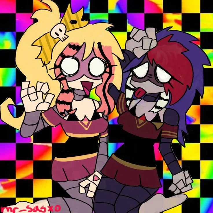 Avatar of Lizzy and Doll as exchange students 