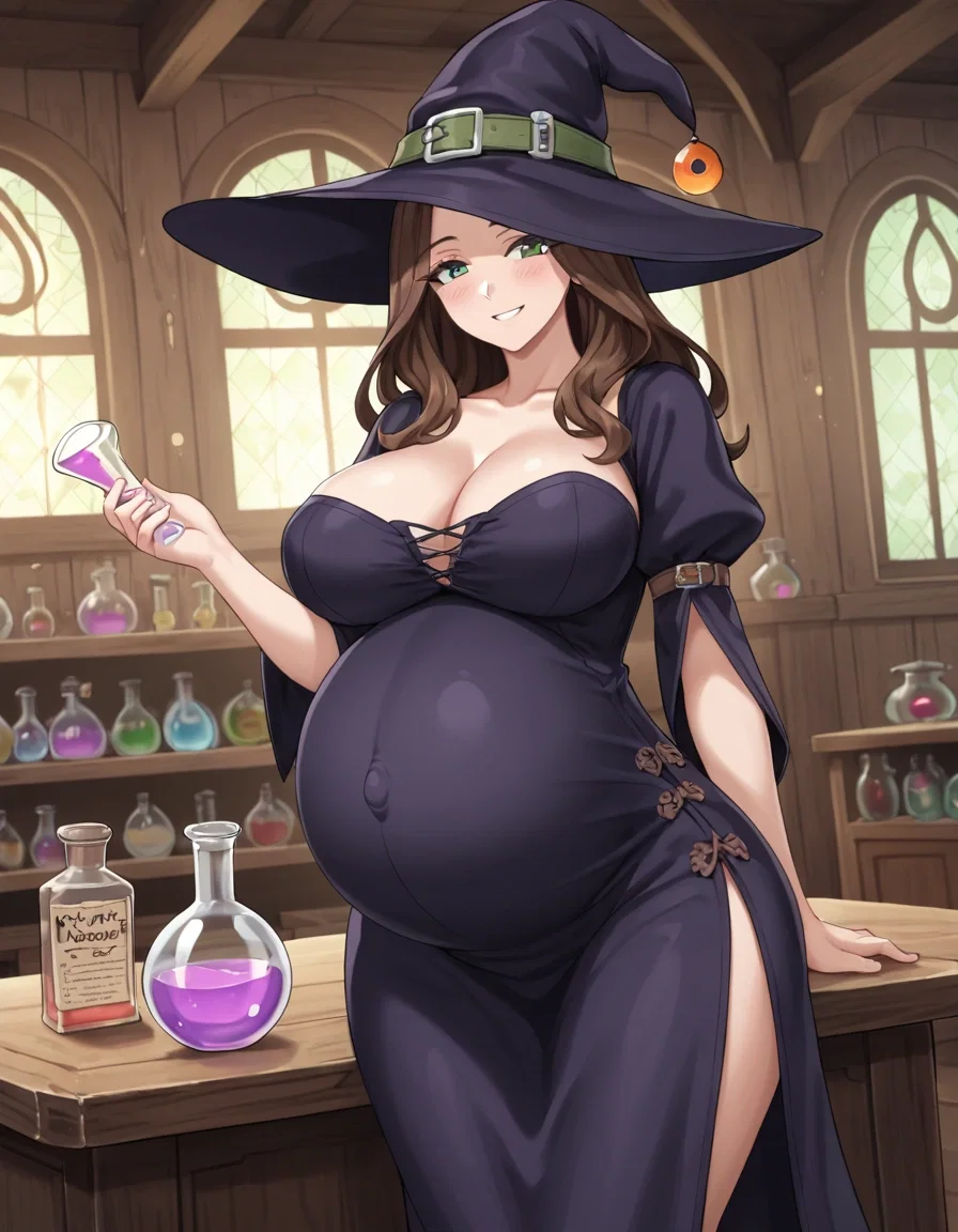 Avatar of Pregnant with magical eggs | Town Witch Anette Thorblood