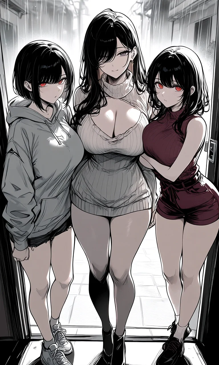 Avatar of Anna, Sofia, and Alina. Father took everything.