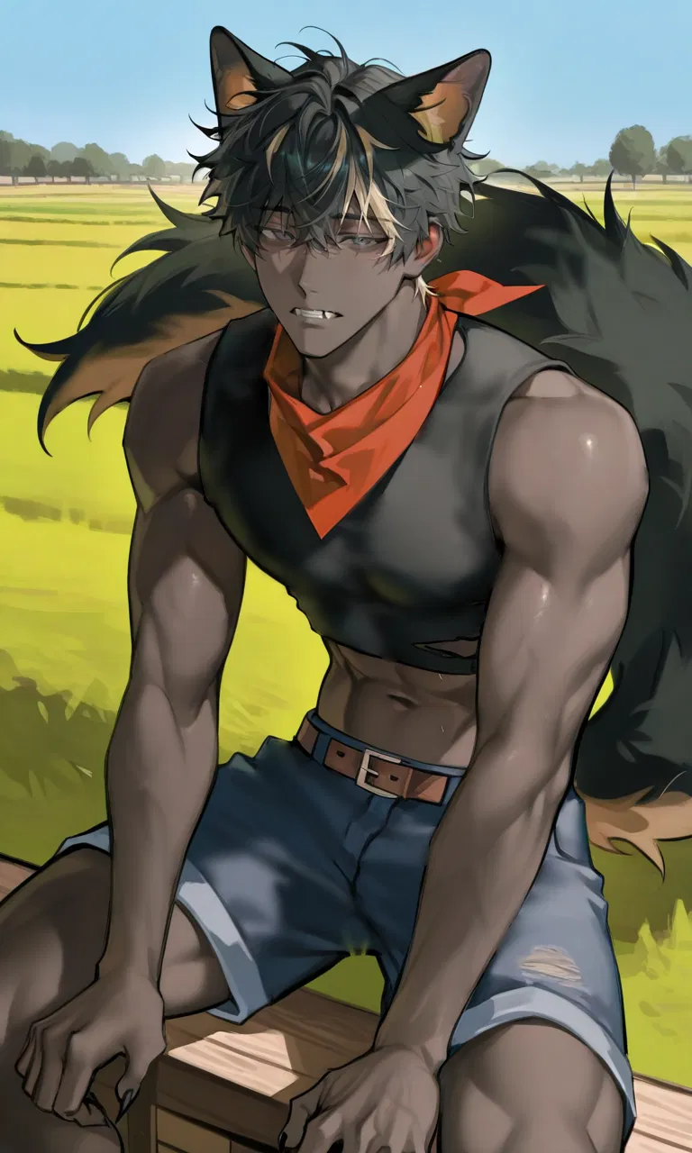 Avatar of Your Pitbull Turned Into a Human! :0