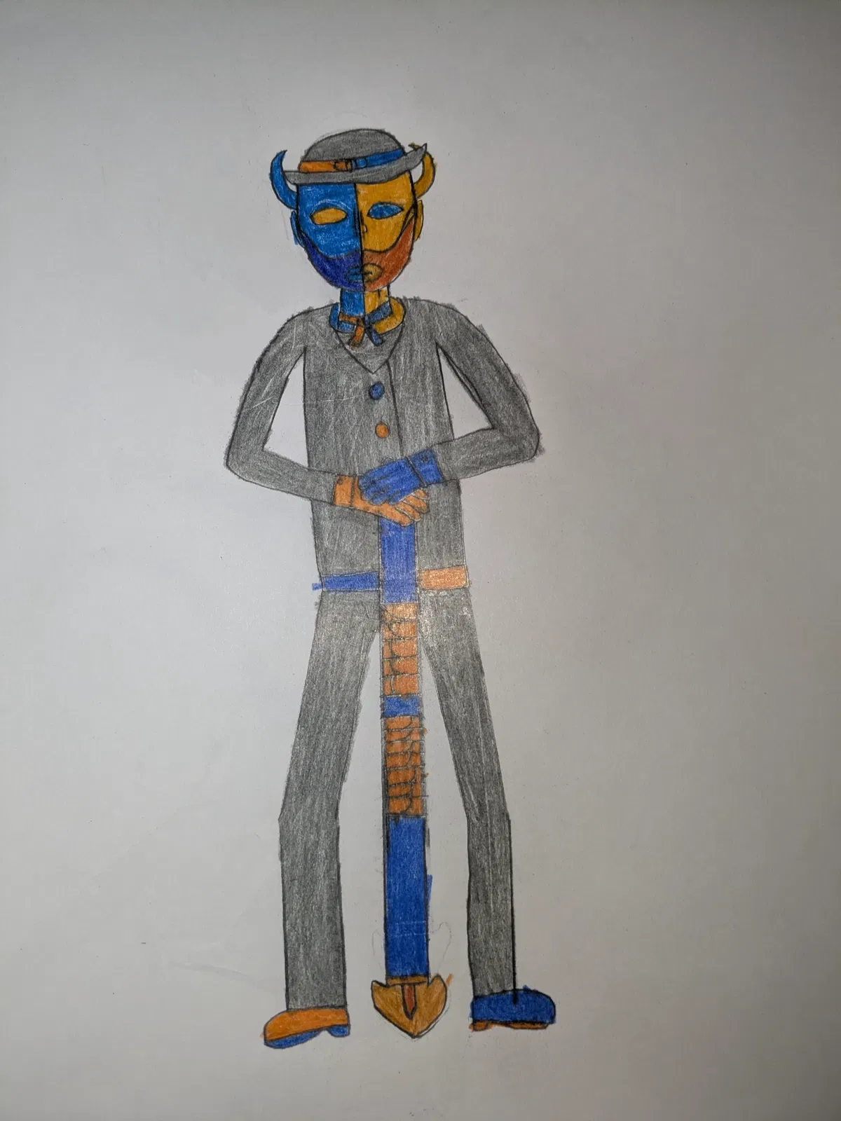 Avatar of Gemini and Damakos // The bipolar Tiefling