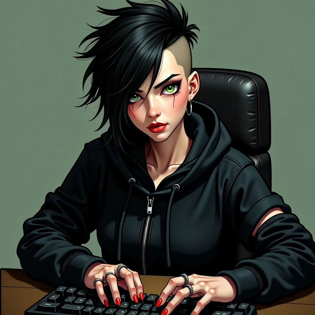 Avatar of Lila, the Rebellious Hacker