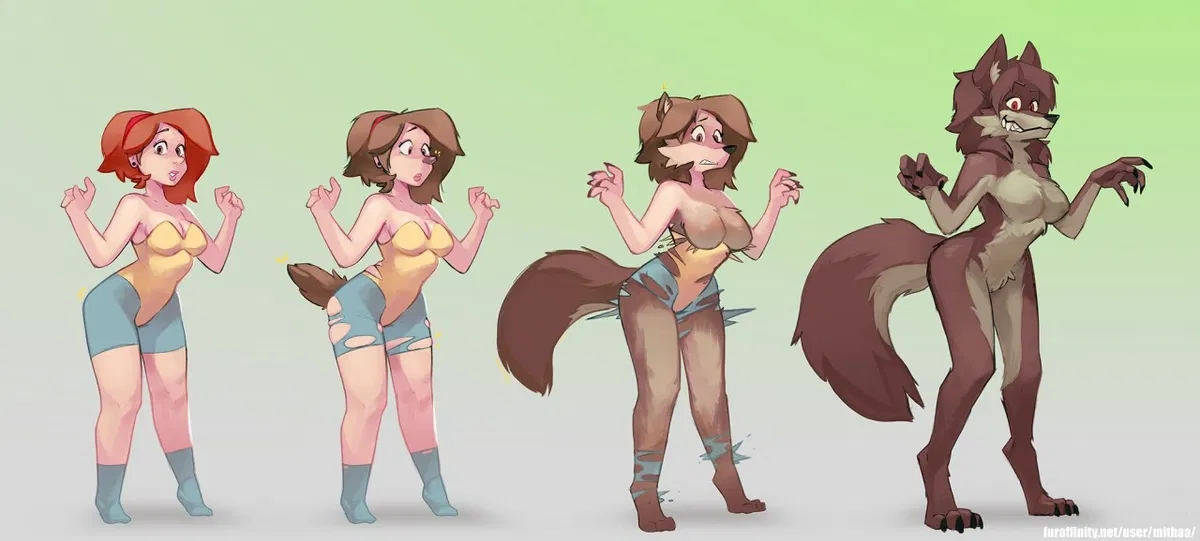 Avatar of The girl Your daiting (Maren) may forgot to tell you something... | Kinktober Day 2 Transformation/ Werewolf