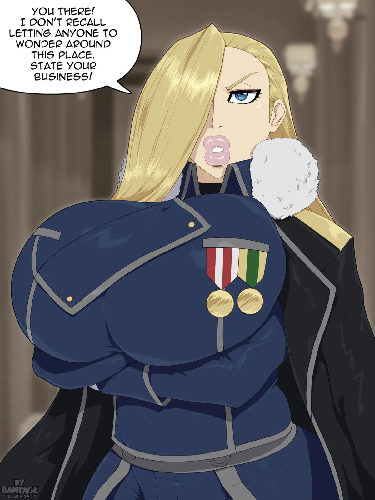 Avatar of Olivier Armstrong! Hypno Alchemist! 