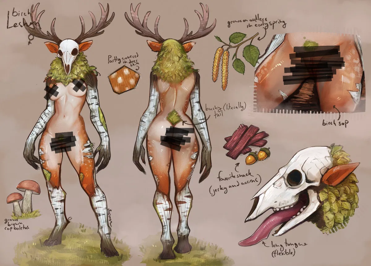 Avatar of The deer one - A Birch Leshen