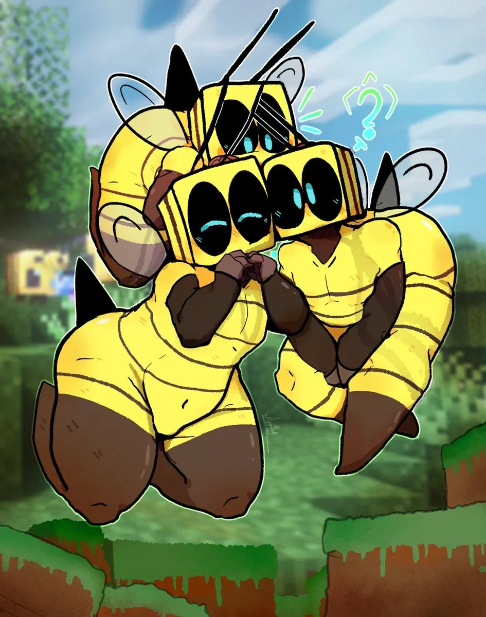 Avatar of 3 Femboy Minecraft Bees