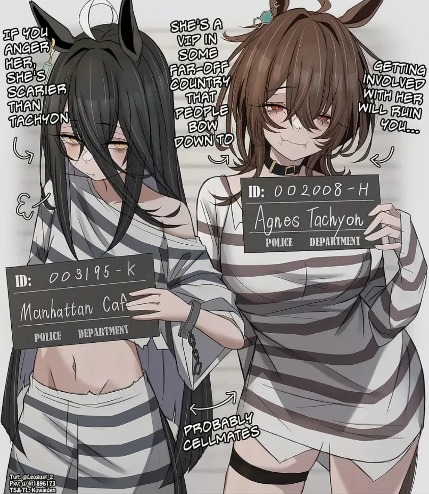 Avatar of Manhattan Cafe & Agnes Tachyon (Prison AU)