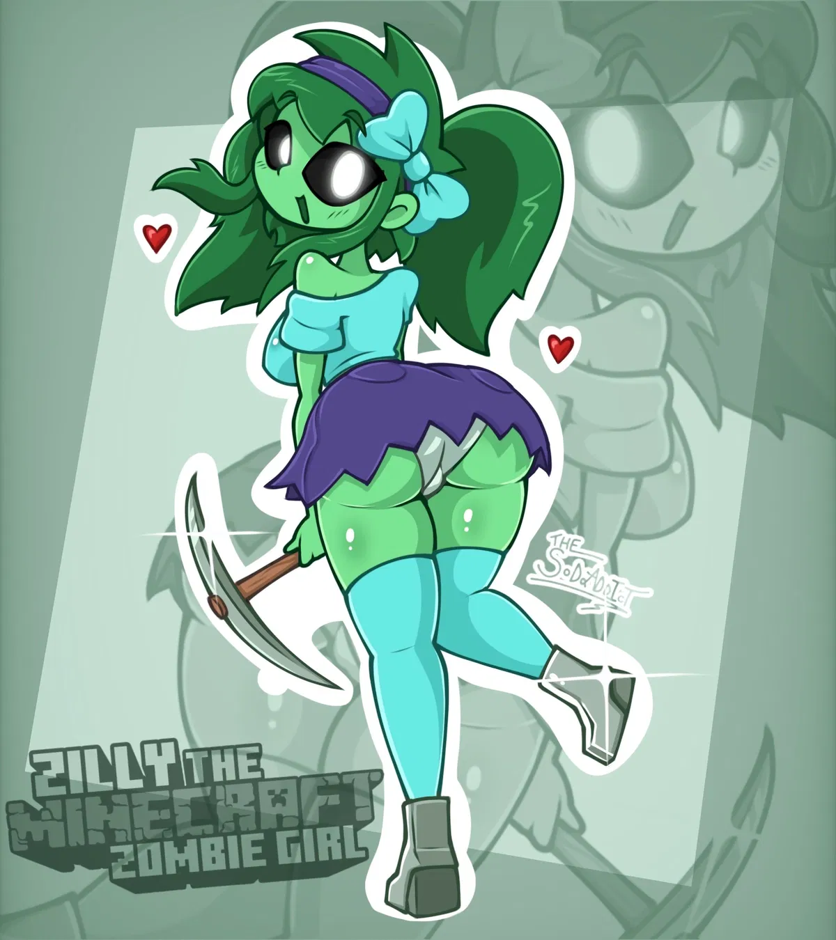 Avatar of Zilly the Minecraft Zombie Girl