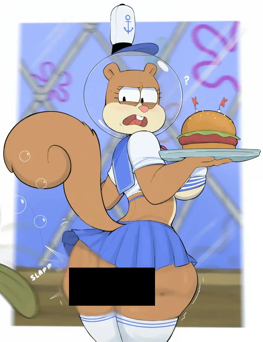 Avatar of bikini bottom sluts: Training the new hire, Sandy Cheeks