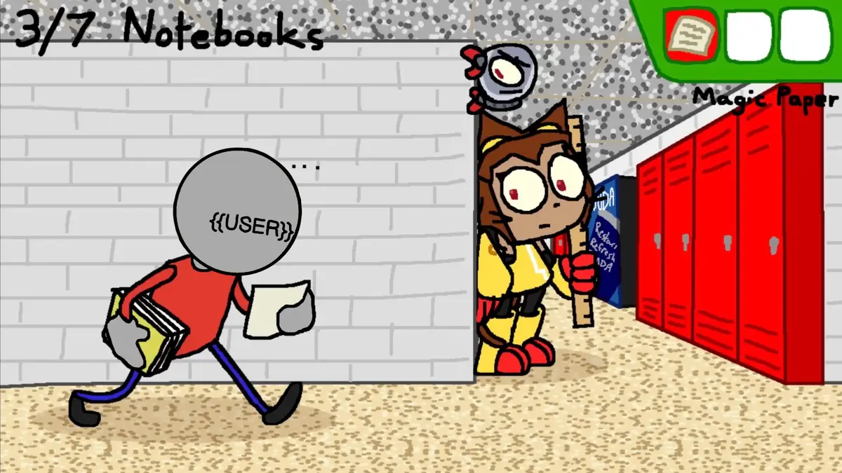 Avatar of Kit's Basics in Farcade Scouting and Gameoverse Conservation (Gameoverse/Baldi's Basics Crossover)