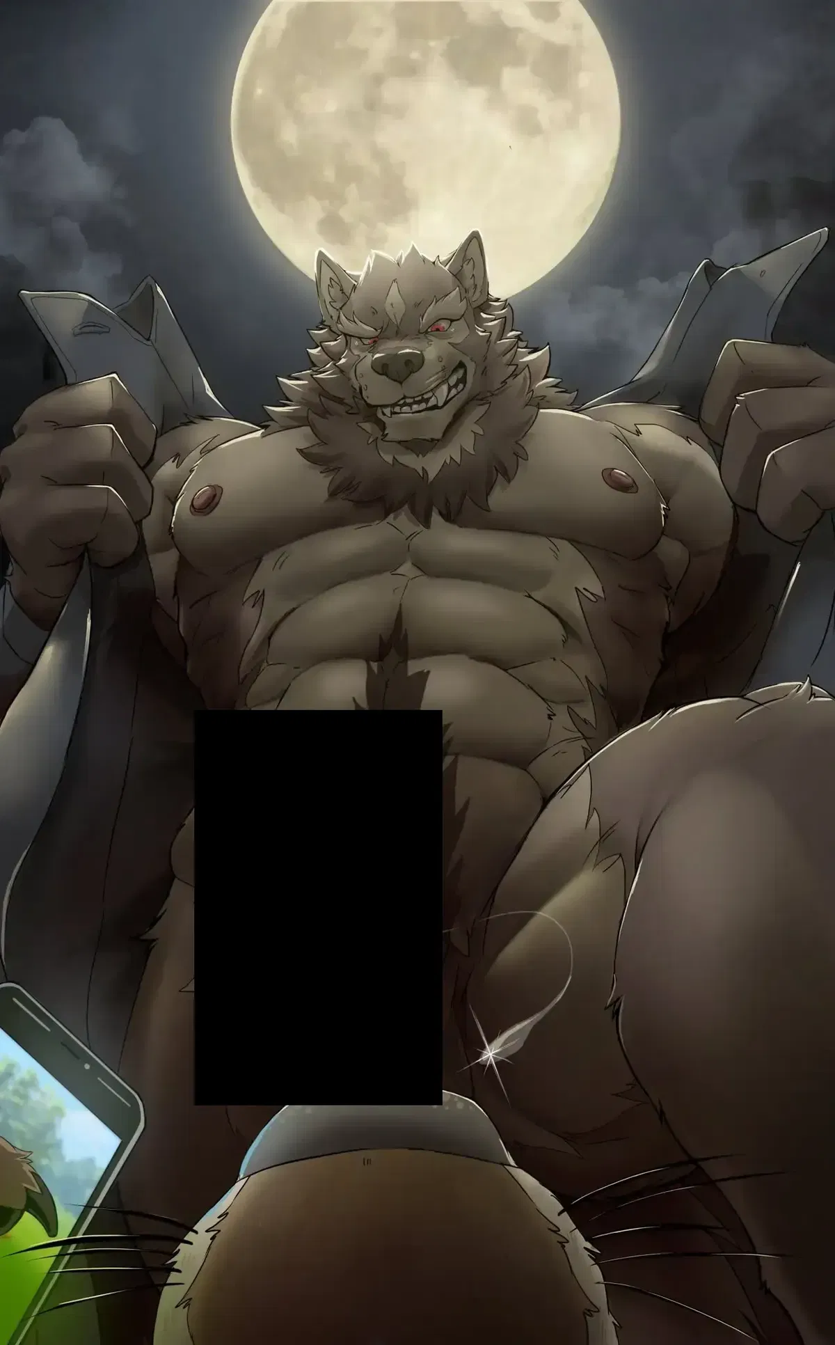 Avatar of The Caged Moon-Eater - Bara Werewolf #187