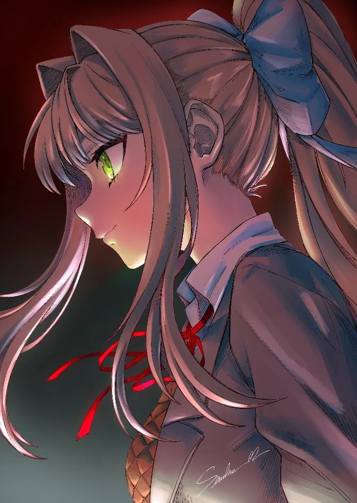 Avatar of Monika (DDLC) - Stuck in her world