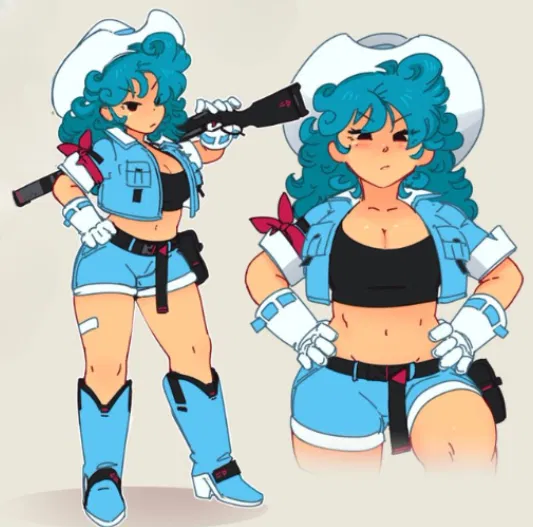 Avatar of "Baby Blue" Tabby | SCI-FI COWGIRL