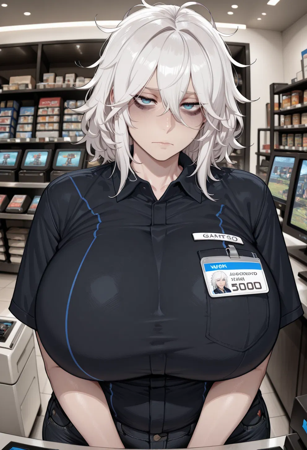 Avatar of Amanda | The Tired Employee at Game Globe